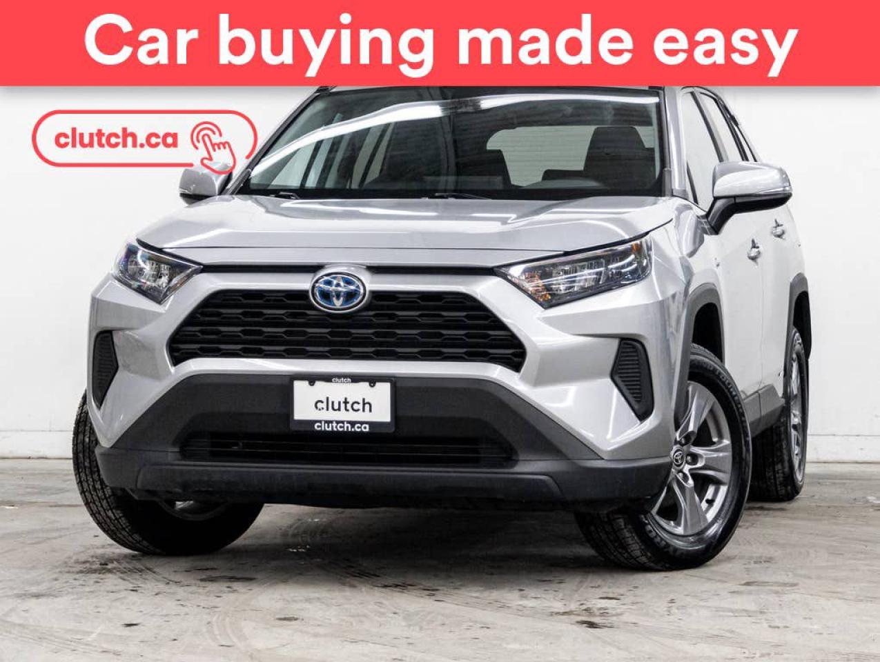 Used 2022 Toyota RAV4 LE Hybrid w/ Apple Carplay & Android Auto, Heated Seats, Backup Cam for sale in Toronto, ON