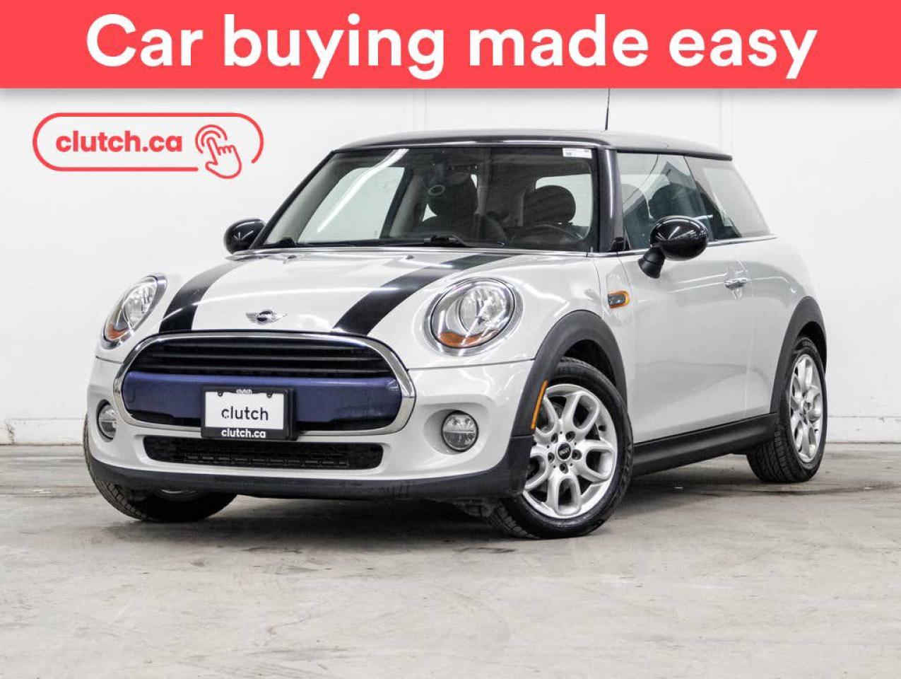 Used 2016 MINI 3 Door Cooper w/ Heated Front Seats, Dual Panel Moonroof, A/C for sale in Toronto, ON