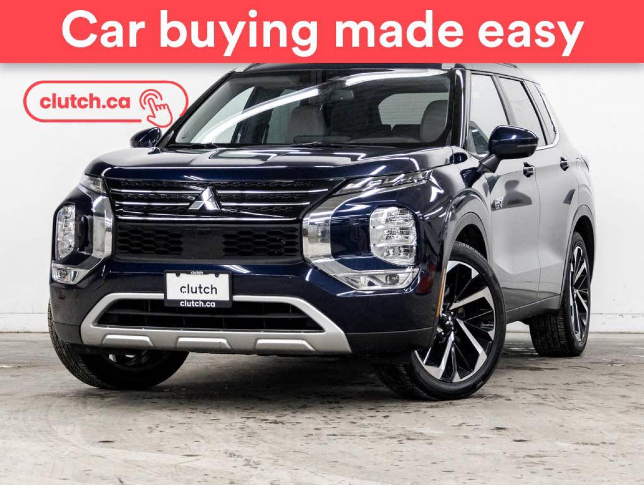 Used 2023 Mitsubishi Outlander Phev SEL w/ Apple CarPlay & Android Auto, Panoramic Moonroof, Nav for sale in Toronto, ON