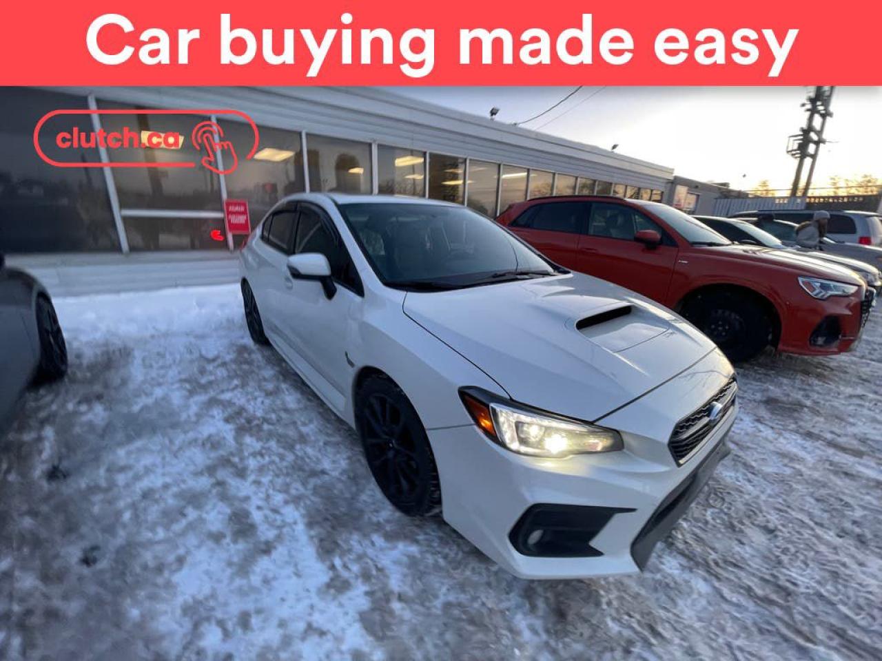 Used 2021 Subaru WRX Sport-Tech AWD w/ Apple CarPlay, Reverse Cam, Navigation for sale in Toronto, ON