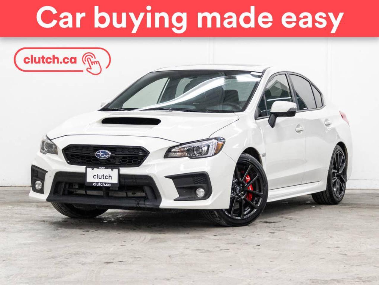 Used 2021 Subaru WRX Sport-Tech AWD w/ Apple CarPlay, Reverse Cam, Navigation for sale in Toronto, ON