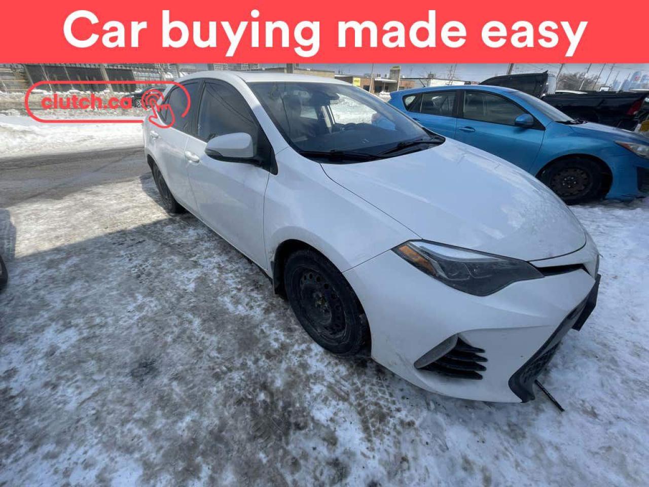 Used 2018 Toyota Corolla SE w/ Heated Steering Wheel, Heated Seats, Backup Cam for sale in Toronto, ON