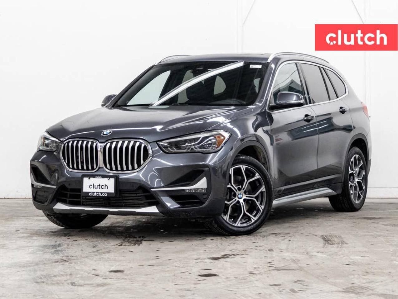 Used 2021 BMW X1 xDrive28i AWD w/ Apple CarPlay, Panoramic Moonroof, Nav for sale in Toronto, ON