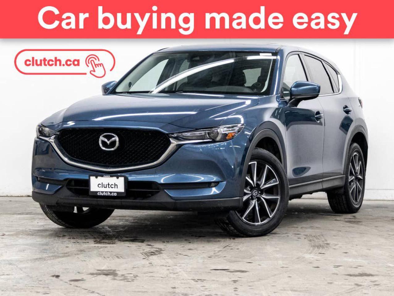 Used 2018 Mazda CX-5 GT AWD w/ Apple CarPlay & Android Auto, Power Moonroof, Rearview Cam for sale in Toronto, ON