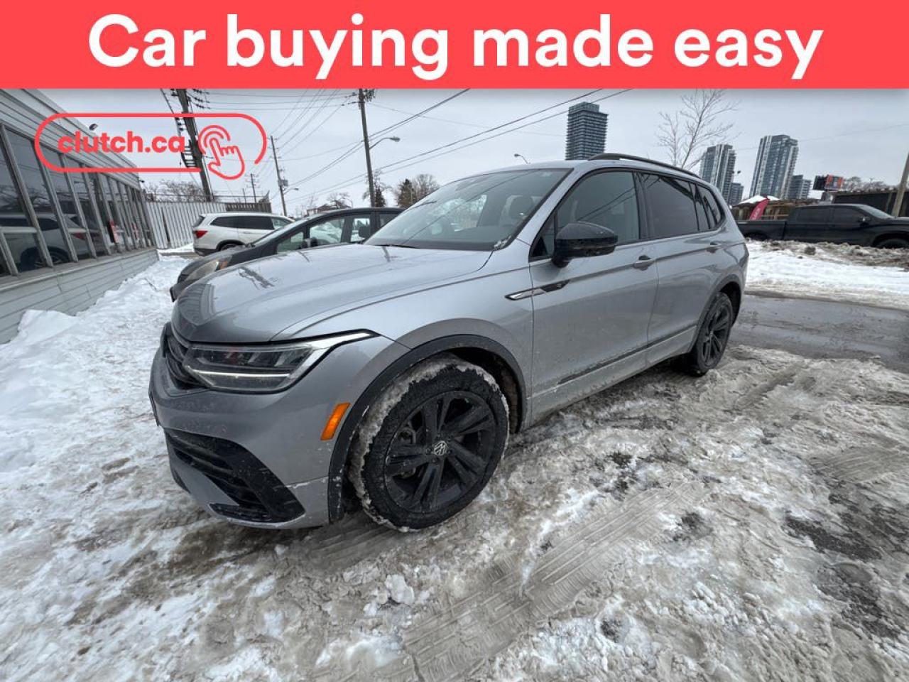 Used 2023 Volkswagen Tiguan Comfortline R-Line Black Edition AWD w/ Apple CarPlay & Android Auto, Panoramic Moonroof, Rearview Cam for sale in Toronto, ON