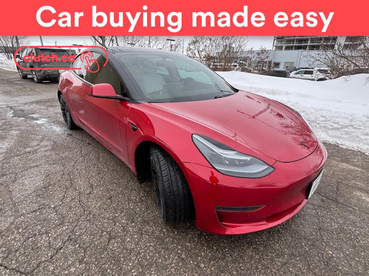 Used 2021 Tesla Model 3 Performance AWD w/ Glass Roof, Auto Pilot, Nav for sale in Toronto, ON