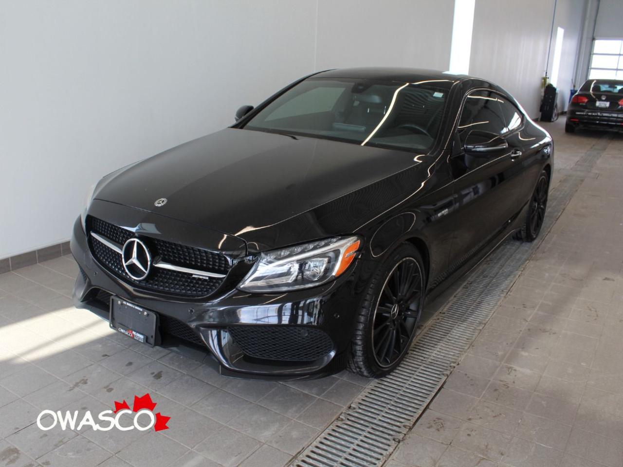 Used 2018 Mercedes-Benz C-Class 3.0L What a Ride! Black on Black! Coupe! for sale in Whitby, ON