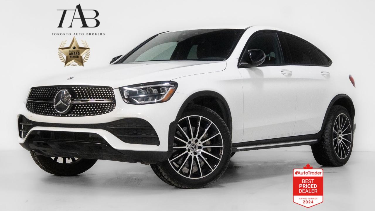 This beautiful 2023 Mercedes-Benz GLC 300 is a Canadian vehicle with a clean Carfax report and remaining manufacture warranty until November 22nd 2026 or up to 80,000 kms. The 2023 Mercedes-Benz GLC 300 Coupe is where luxury meets performance in a sleek, head-turning design. With its coupe-like silhouette, panoramic sunroof, and advanced tech, every drive feels like first-class travel.

Key features Include:

Fully Automated Active Parking System
Surround View Camera System
Electronic Suspension Control
MBUX Infotainment
Mercedes Me Smart Device App Compatibility
Sensor/Alert Blind Spot Safety
Rear Cross Traffic Alert
Heated Windshield Washer Jets
Power Tilt and Telescopic Steering Wheel
Puddle Lamps Exterior Entry Lights
SiriusXM Satellite Radio
Color-Adjustable Ambient Lighting
Power Driver Seat Easy Entry
Voice Operated Hands-Free Phone Call Integration
Hill Holder Control

NOW OFFERING 3 MONTH DEFERRED FINANCING PAYMENTS ON APPROVED CREDIT. 

WE OFFER THE BEST FINANCE RATES, AND DONT CHARGE ANY FINANCING FEE 

Looking for a top-rated pre-owned luxury car dealership in the GTA? Look no further than Toronto Auto Brokers (TAB)! Were proud to have won multiple awards, including the 2024 AutoTrader Best Priced Dealer, the 2024 CarGurus Award, the 2025 Top Choice Award, the 2025 Canadian Choice Award, the 2024 Three Best Rated Dealer Award, and many more!

With 30 years of experience serving the Greater Toronto Area, TAB is a respected and trusted name in the pre-owned luxury car industry. Our 30,000 sq.Ft indoor showroom is home to a wide range of luxury vehicles from top brands like BMW, Mercedes-Benz, Audi, Porsche, Land Rover, Jaguar, Aston Martin, Bentley, Maserati, and more. And we dont just serve the GTA, were proud to offer our services to all cities in Canada, including Vancouver, Montreal, Calgary, Edmonton, Winnipeg, Saskatchewan, Halifax, and more.

At TAB, were committed to providing a no-pressure environment and honest work ethics. As a family-owned and operated business, we treat every customer like family and ensure that every interaction is a positive one. Come experience the TAB Lifestyle at its truest form, luxury car buying has never been more enjoyable and exciting!

We offer a variety of services to make your purchase experience as easy and stress-free as possible. From competitive and simple financing and leasing options to extended warranties, aftermarket services, and full history reports on every vehicle, we have everything you need to make an informed decision. We welcome every trade, even if youre just looking to sell your car without buying, and when it comes to financing or leasing, we offer same day approvals, with access to over 50 lenders, including all of the banks in Canada. Feel free to check out your own Equifax credit score without affecting your credit score, simply click on the Equifax tab above and see if you qualify.

So if youre looking for a luxury pre-owned car dealership in Toronto, look no further than TAB! We proudly serve the GTA, including Toronto, Etobicoke, Woodbridge, North York, York Region, Vaughan, Thornhill, Richmond Hill, Mississauga, Scarborough, Markham, Oshawa, Peteborough, Hamilton, Newmarket, Orangeville, Aurora, Brantford, Barrie, Kitchener, Niagara Falls, Oakville, Cambridge, Kitchener, Waterloo, Guelph, London, Windsor, Orillia, Pickering, Ajax, Whitby, Durham, Cobourg, Belleville, Kingston, Ottawa, Montreal, Vancouver, Winnipeg, Calgary, Edmonton, Regina, Halifax, and more.

Call us today or visit our website to learn more about our inventory and services. And remember, all prices exclude applicable taxes and licensing, and vehicles can be certified at an additional cost of $799.