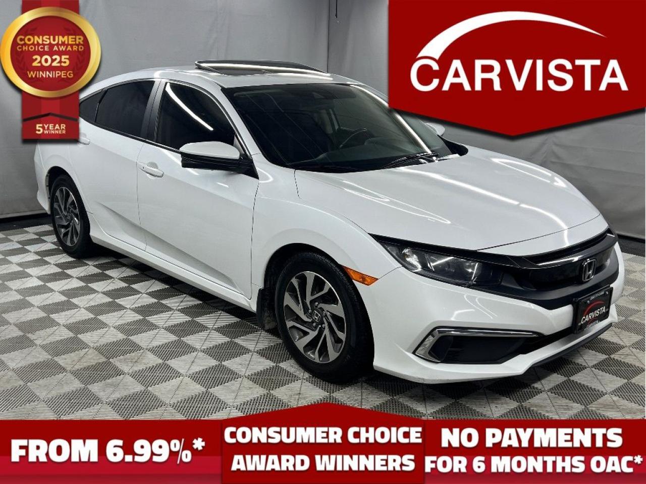 Used 2019 Honda Civic Sedan EX CVT for sale in Winnipeg, MB