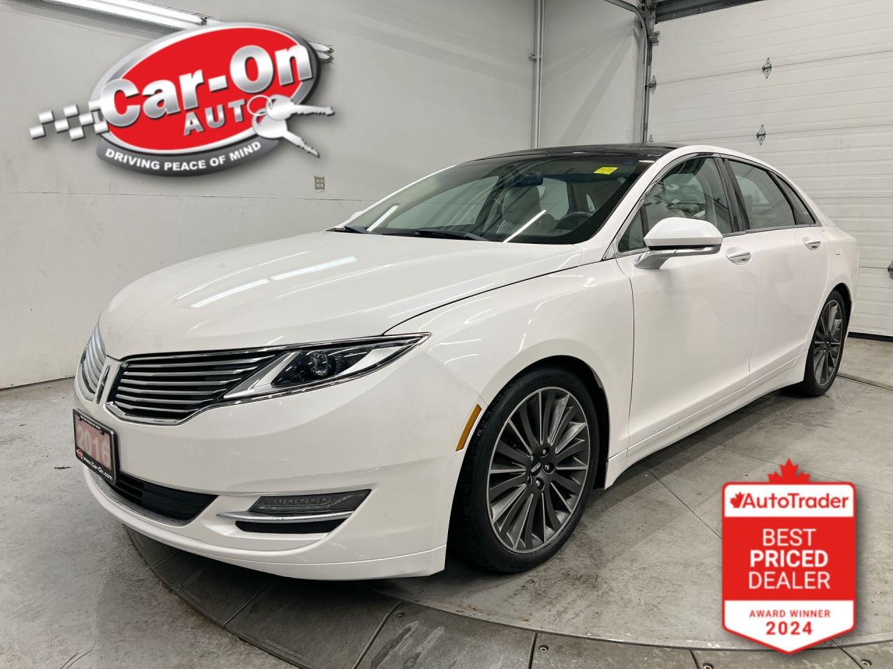 Used 2016 Lincoln MKZ RESERVE HYBRID| PANO ROOF| LEATHER|ONLY 84,000KMS! for sale in Ottawa, ON
