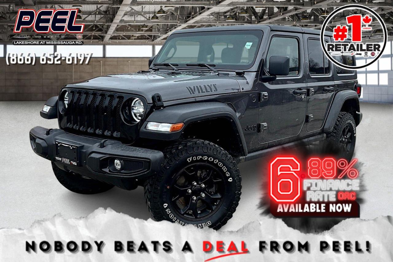 Used 2022 Jeep Wrangler Willys 4Dr | ColdWeather | Extended Warranty | 4X4 for sale in Mississauga, ON