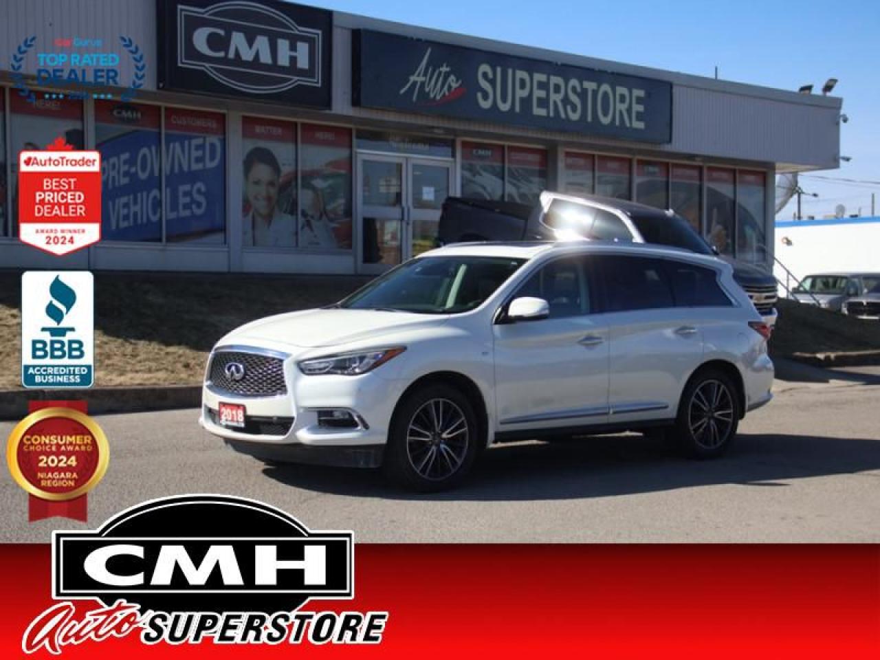 Used 2018 Infiniti QX60 Deluxe Touring Group  **DUAL SUNROOF** for sale in St. Catharines, ON