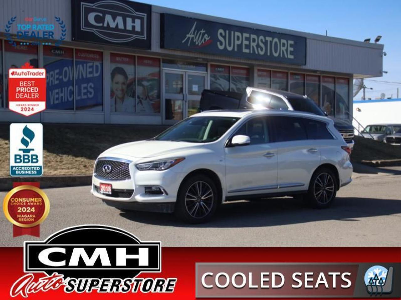 Used 2018 Infiniti QX60 Deluxe Touring Group  **DUAL SUNROOF** for sale in St. Catharines, ON