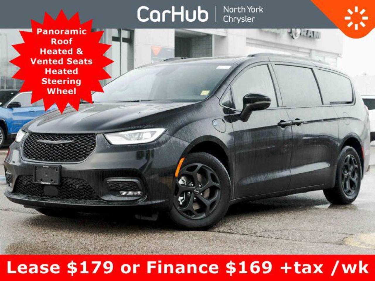 New 2024 Chrysler Pacifica Hybrid PREMIUM S APPEARANCE Pano Roof Heated Vented Seats for sale in Thornhill, ON
