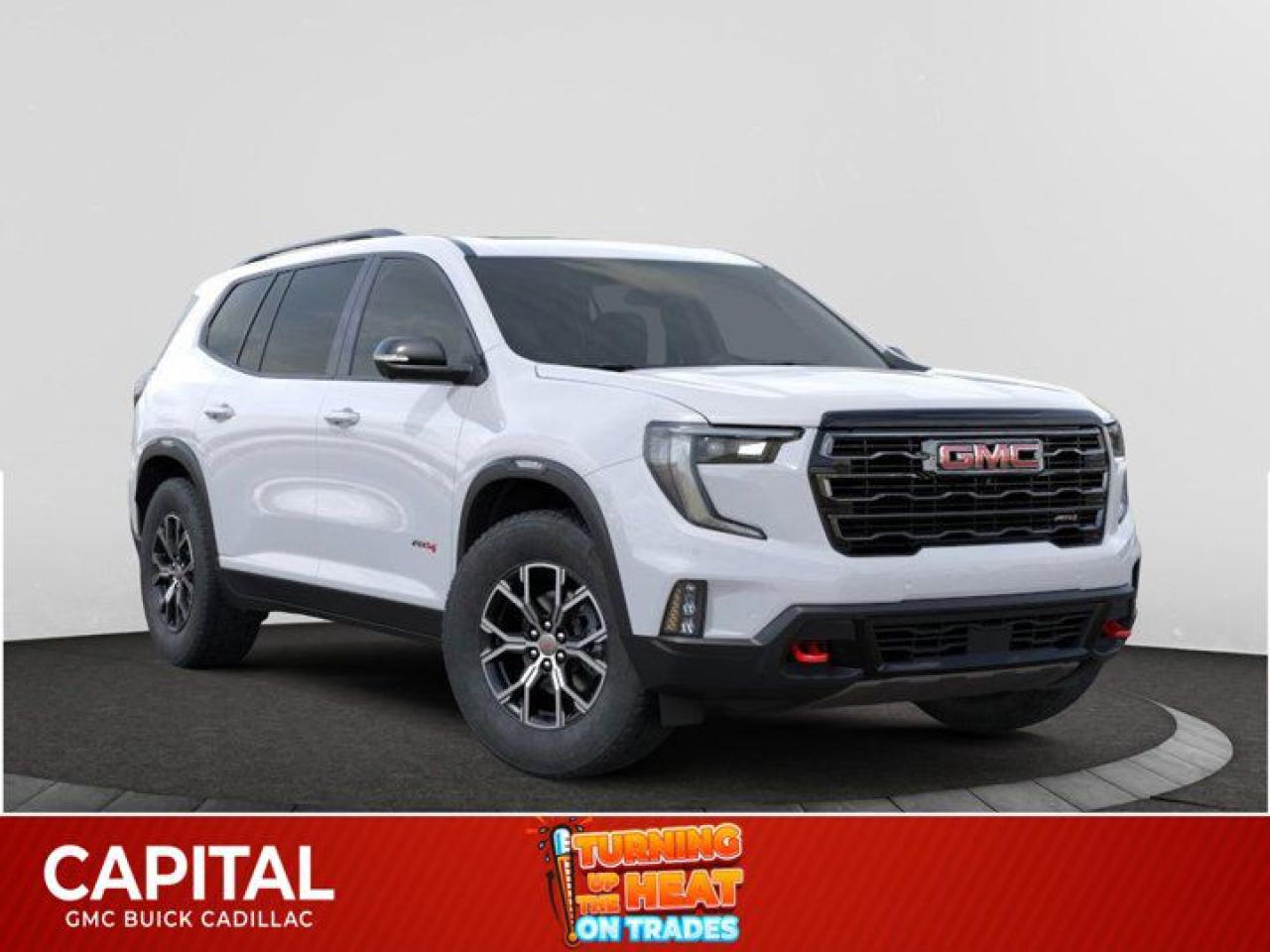 New 2025 GMC Acadia AT4 AWD for sale in Regina, SK