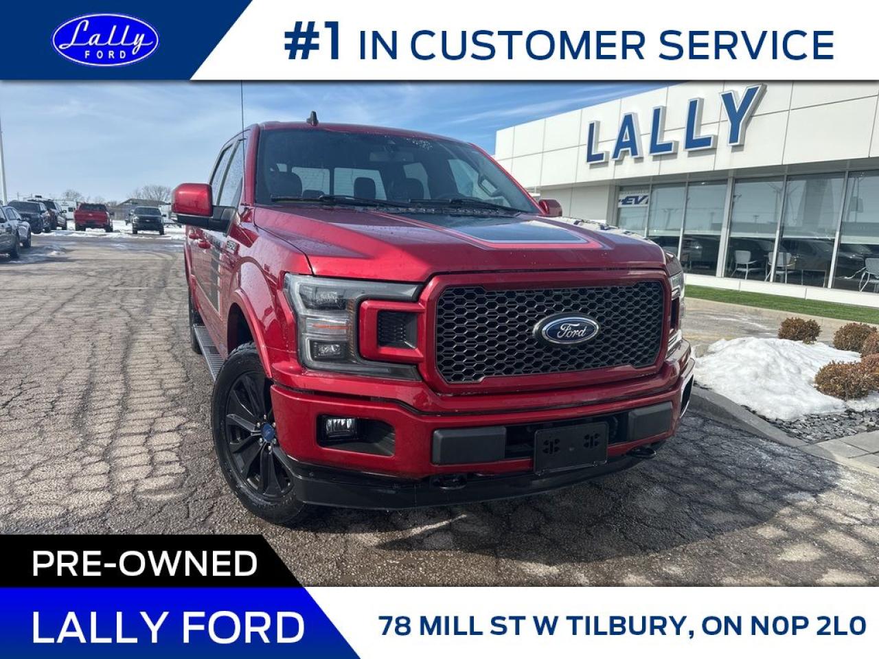 Used 2019 Ford F-150 Lariat LARIAT, Moonroof, Nav, Special Appearance Pack! for sale in Tilbury, ON