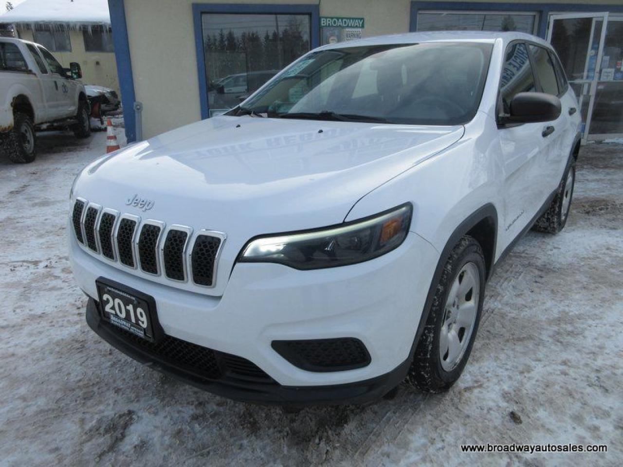 Used 2019 Jeep Cherokee FUEL EFFICIENT SPORT-EDITION 5 PASSENGER 2.4L - DOHC.. TOUCH SCREEN DISPLAY.. BACK-UP CAMERA.. BLUETOOTH SYSTEM.. KEYLESS ENTRY.. for sale in Bradford, ON