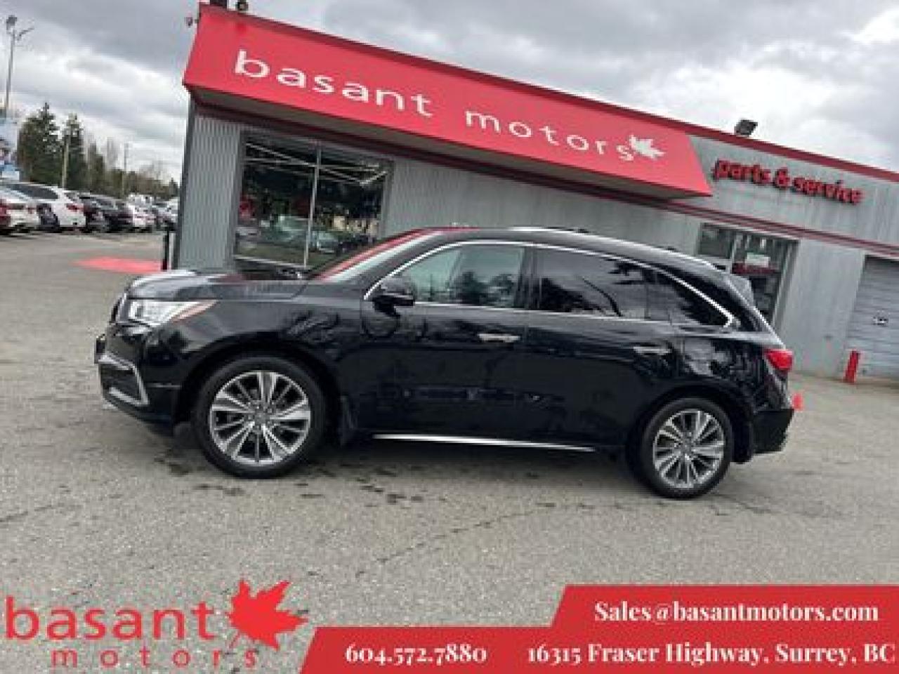 Used 2017 Acura MDX Elite, 6 Seater, Sunroof, 360° Cam, Fully Loaded! for sale in Surrey, BC