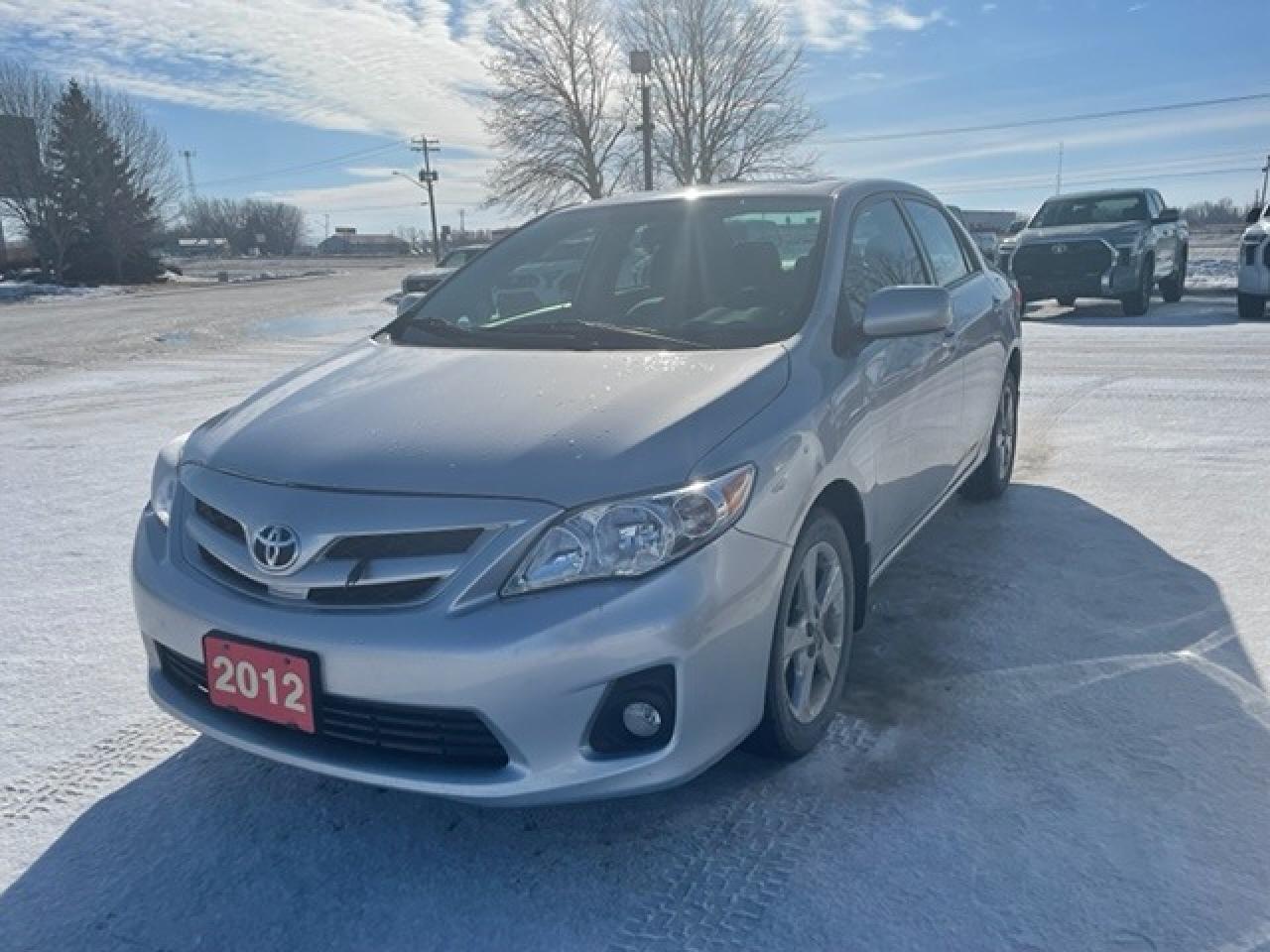 Used 2012 Toyota Corolla LE for sale in Portage la Prairie, MB