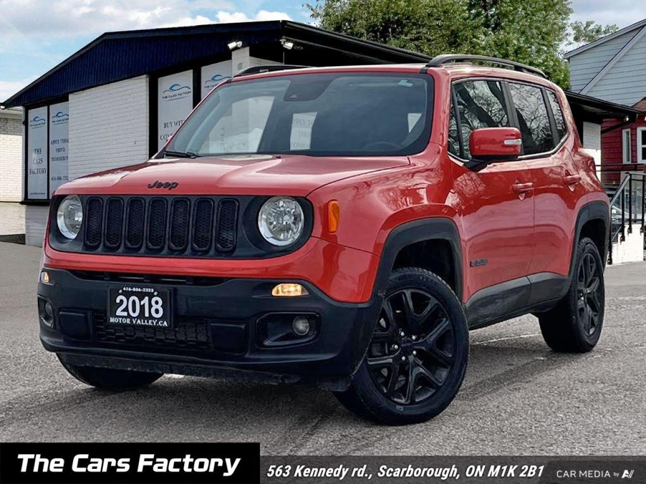 Used 2018 Jeep Renegade ALTITUDE 4X4 Apple CarPlay - No Accident! for sale in Scarborough, ON