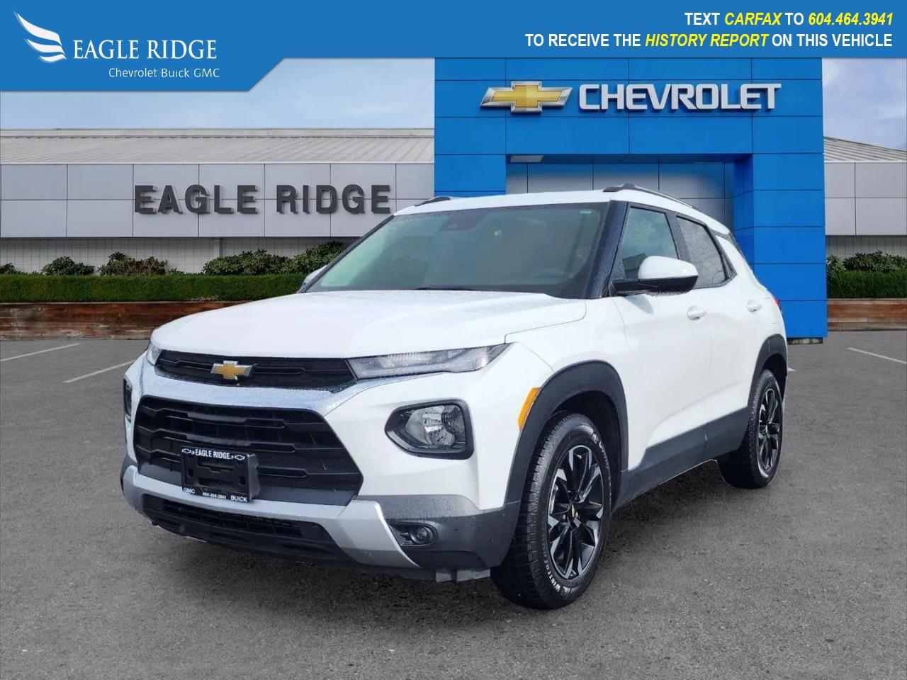 Used 2022 Chevrolet TrailBlazer LT Rear side impact airbag, Rear window defroster, Remote keyless entry, Ride & Handling Suspension, Steering wheel mounted audio controls, Traction control for sale in Coquitlam, BC