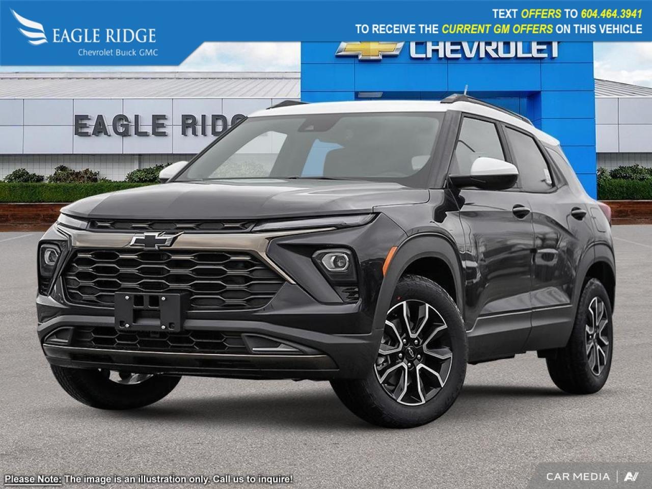 New 2025 Chevrolet TrailBlazer ACTIV 11-inch monitor with Apple CarPlay and Android Auto, cruise control, heated front seats, start/stop functionality, for sale in Coquitlam, BC
