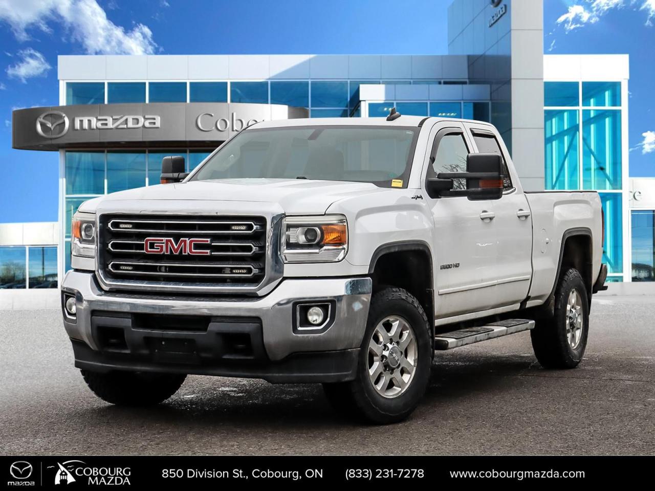 Used 2015 GMC Sierra 2500 HD SLE Double Cab 4WD for sale in Cobourg, ON