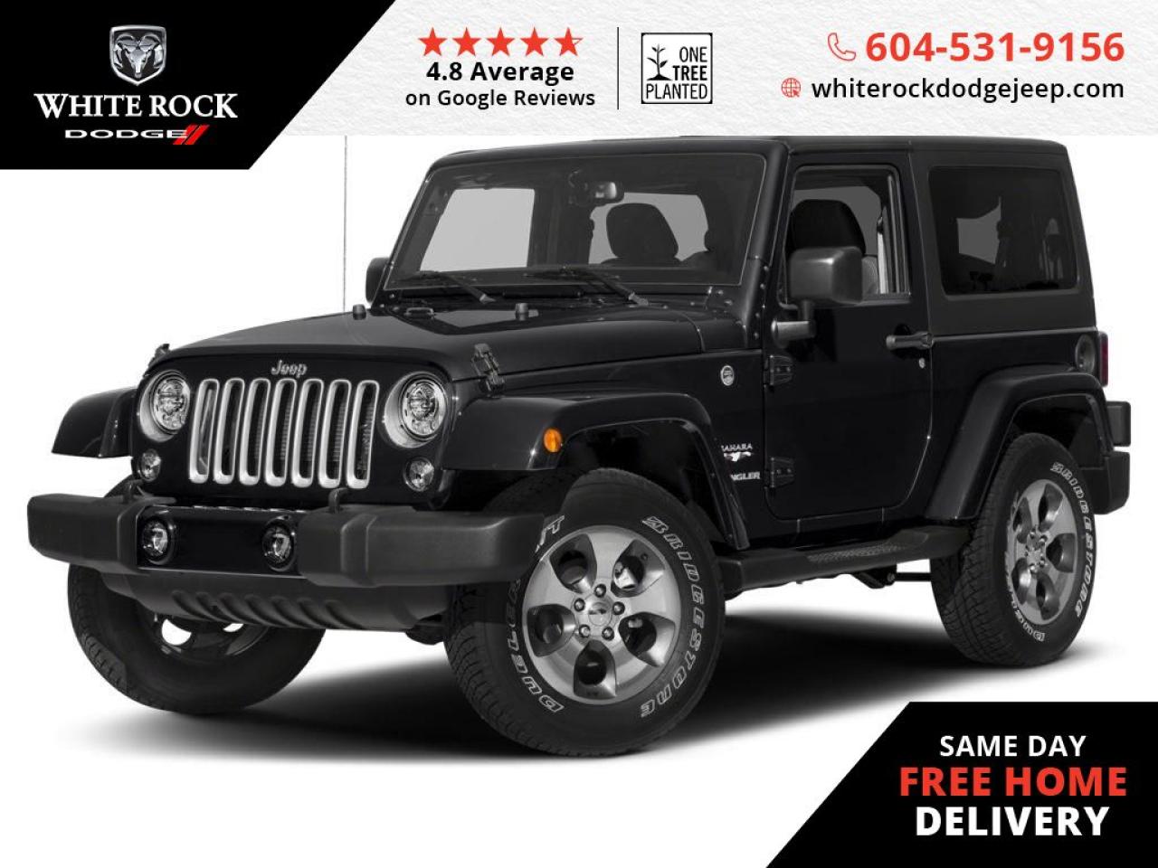 Used 2017 Jeep Wrangler Sahara for sale in Surrey, BC