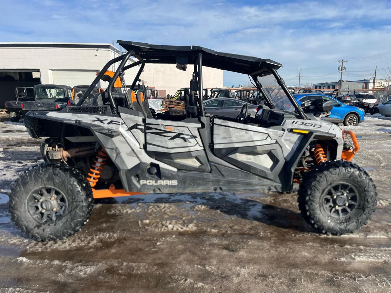 2021 Polaris RZR XP 4 1000 HIGHLIFTER $130 B/W - Photo #3