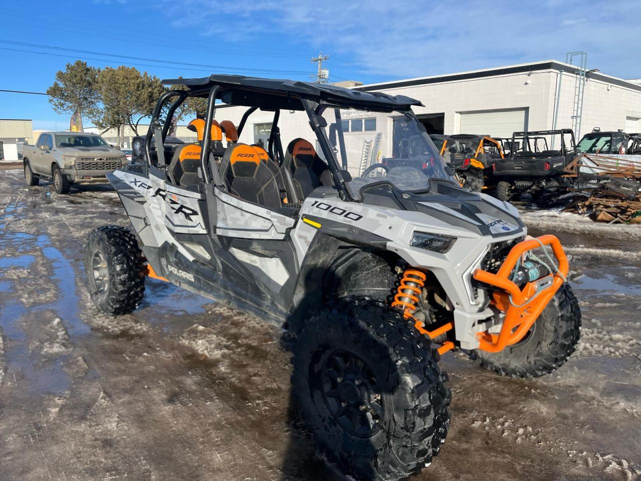 2021 Polaris RZR XP 4 1000 HIGHLIFTER $130 B/W - Photo #2