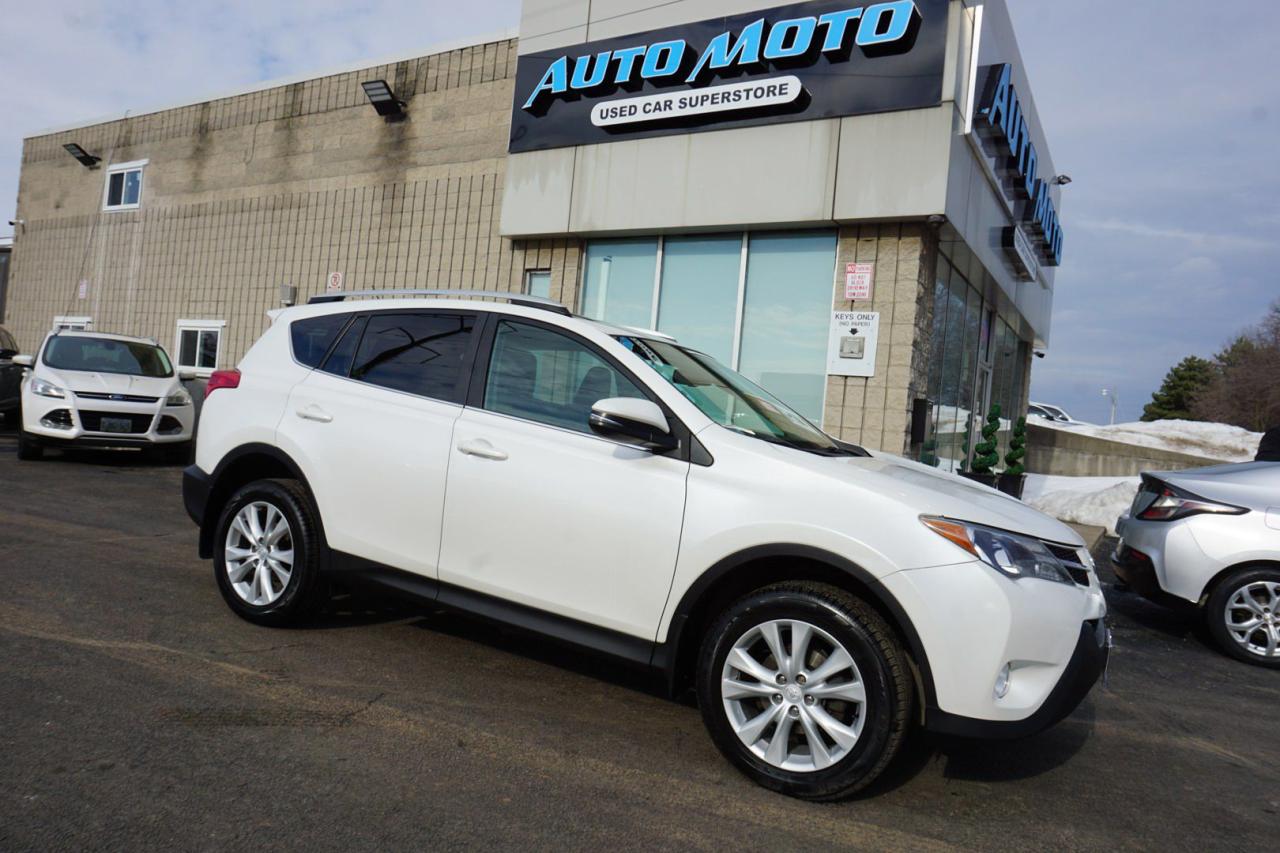 Used 2015 Toyota RAV4 LIMITED AWD CERTIFIED *ACCIDNET FREE* CAMERA NAV BLUETOOTH LEATHER HEATED SEATS SUNROOF CRUISE ALLOYS for sale in Burlington, ON