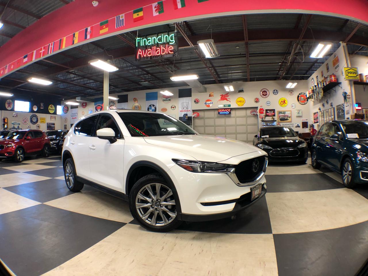 Used 2021 Mazda CX-5 2021.5 GT AWD LEATHER SUNROOF NAVI L/ASSIST B/SPOT for sale in North York, ON