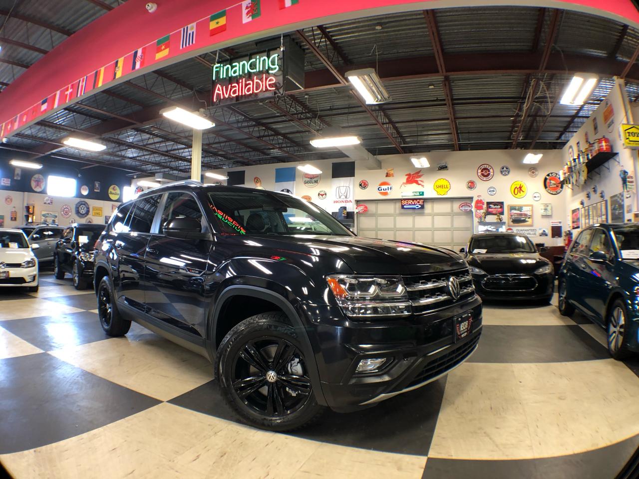 Used 2018 Volkswagen Atlas COMFORTLINE AWD 7 PASS LEATHER CARPLAY B/SPOT CAME for sale in North York, ON