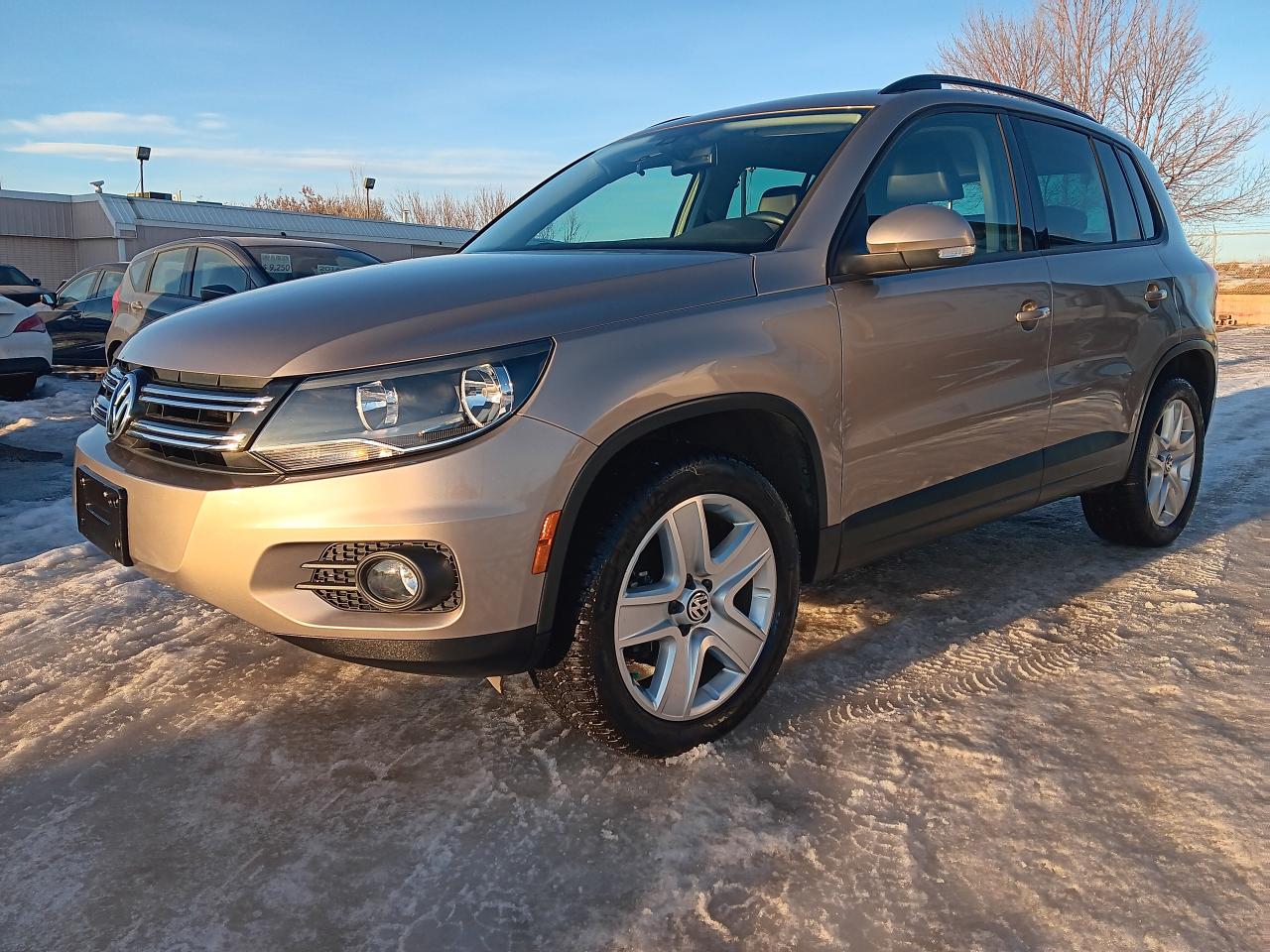 Used 2016 Volkswagen Tiguan AWD, Leather, Panoroof, Nav, BU Cam, Fender Sound for sale in Edmonton, AB