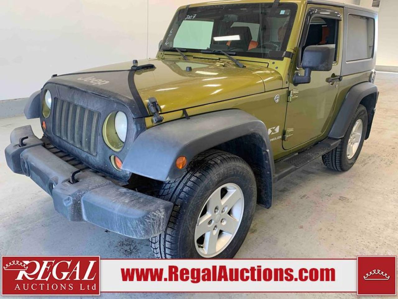 Used 2007 Jeep WRANGLER X  for sale in Calgary, AB