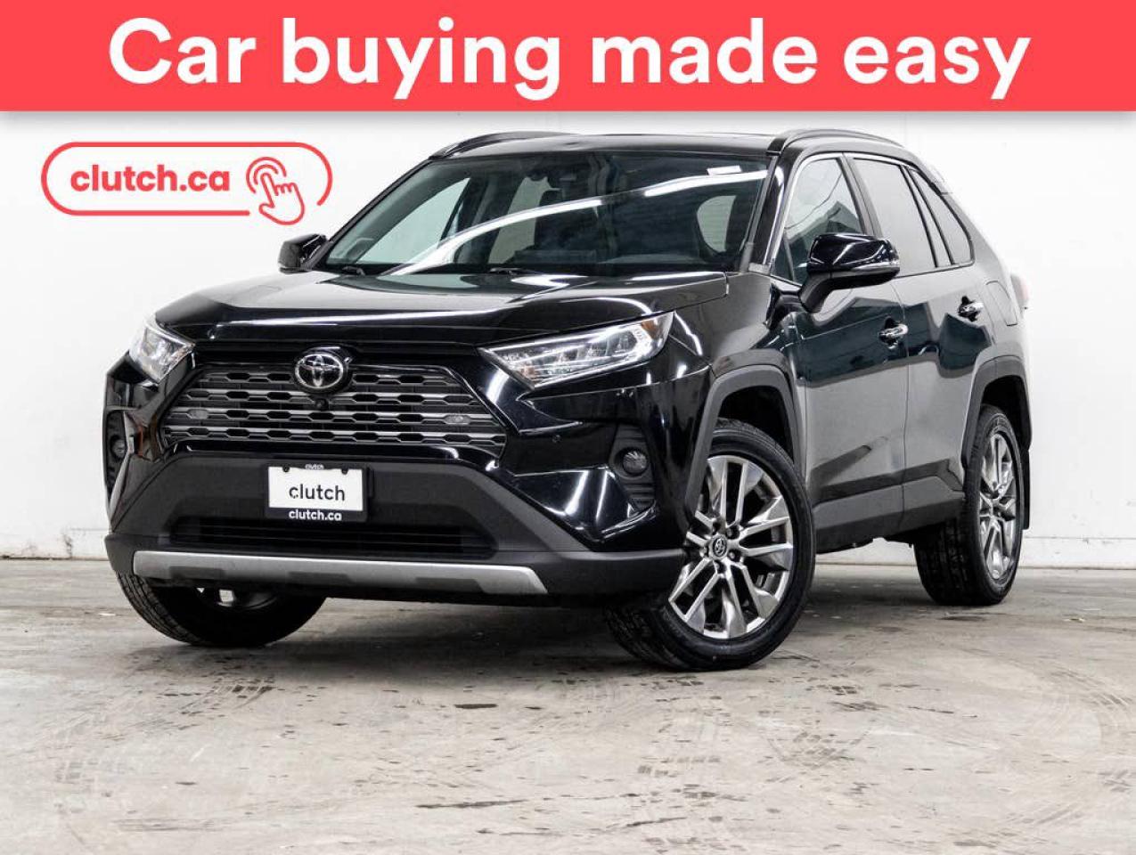 Used 2020 Toyota RAV4 Limited w/ Apple CarPlay & Android Auto, Heated Seats, Nav for sale in Toronto, ON