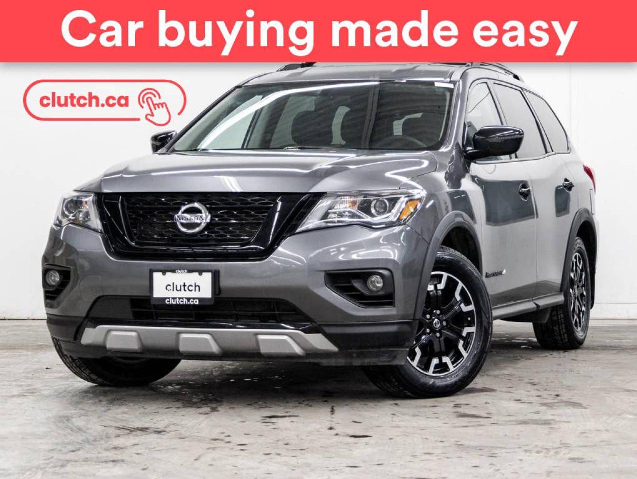 Used 2020 Nissan Pathfinder SV Tech 4WD w/ Rock Creek Edition Pkg w/ Heated Front Seats, Rearview Cam, Nav for sale in Toronto, ON