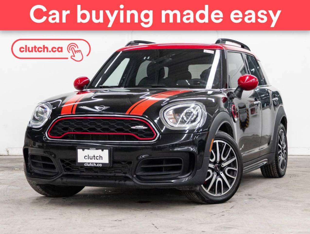 Used 2019 MINI Cooper Countryman John Cooper Works AWD w/ Apple CarPlay, Dual Panel Moonroof, Nav for sale in Toronto, ON