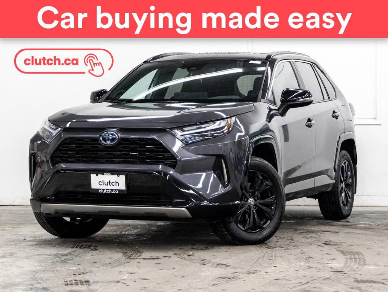 Used 2023 Toyota RAV4 Hybrid XSE AWD w/ Apple CarPlay & Android Auto, Power Moonroof, Rearview Cam for sale in Toronto, ON