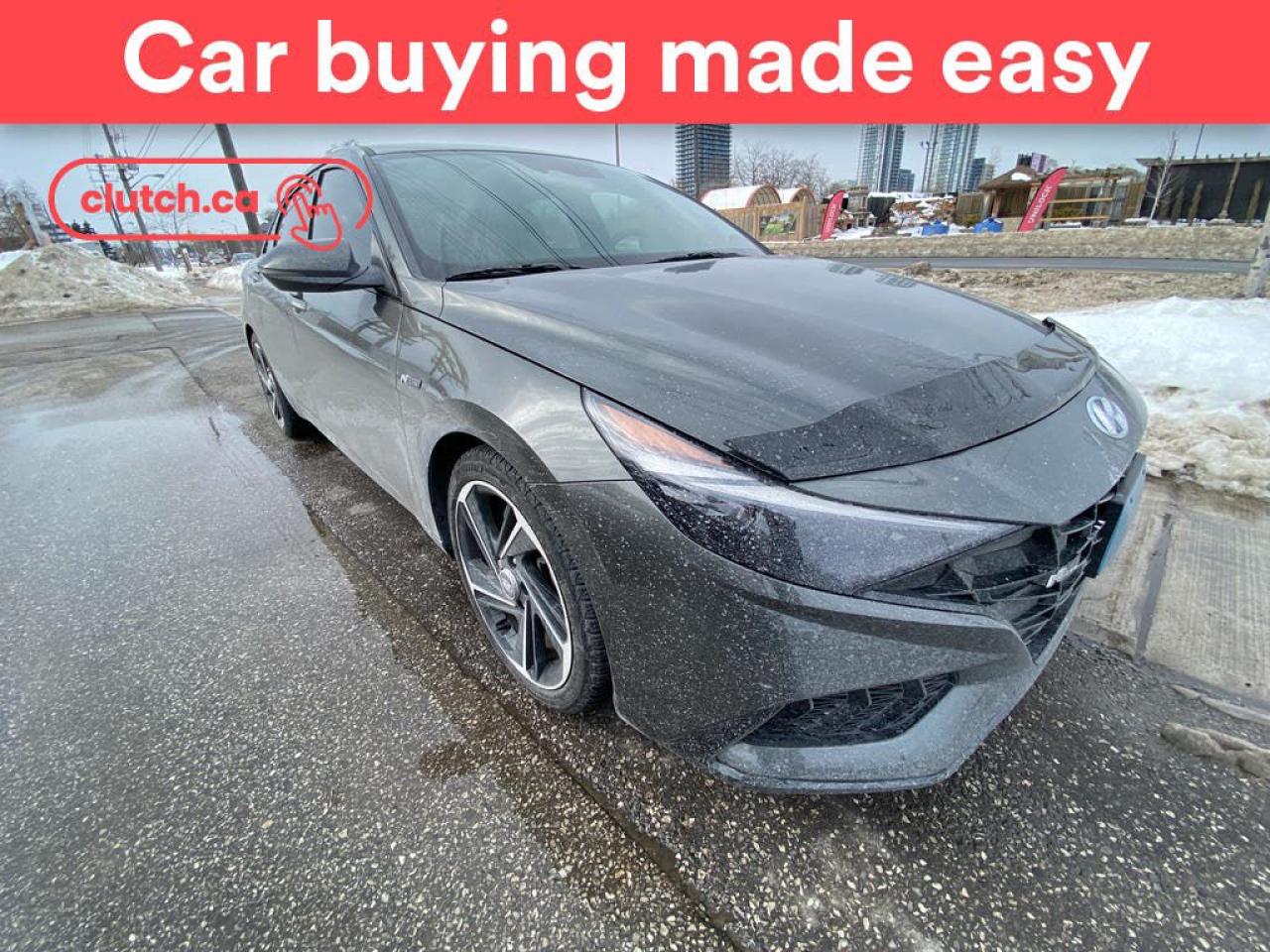 Used 2023 Hyundai Elantra N-Line Ultimate w/ Apple CarPlay & Android Auto, Power Moonroof, Nav for sale in Toronto, ON