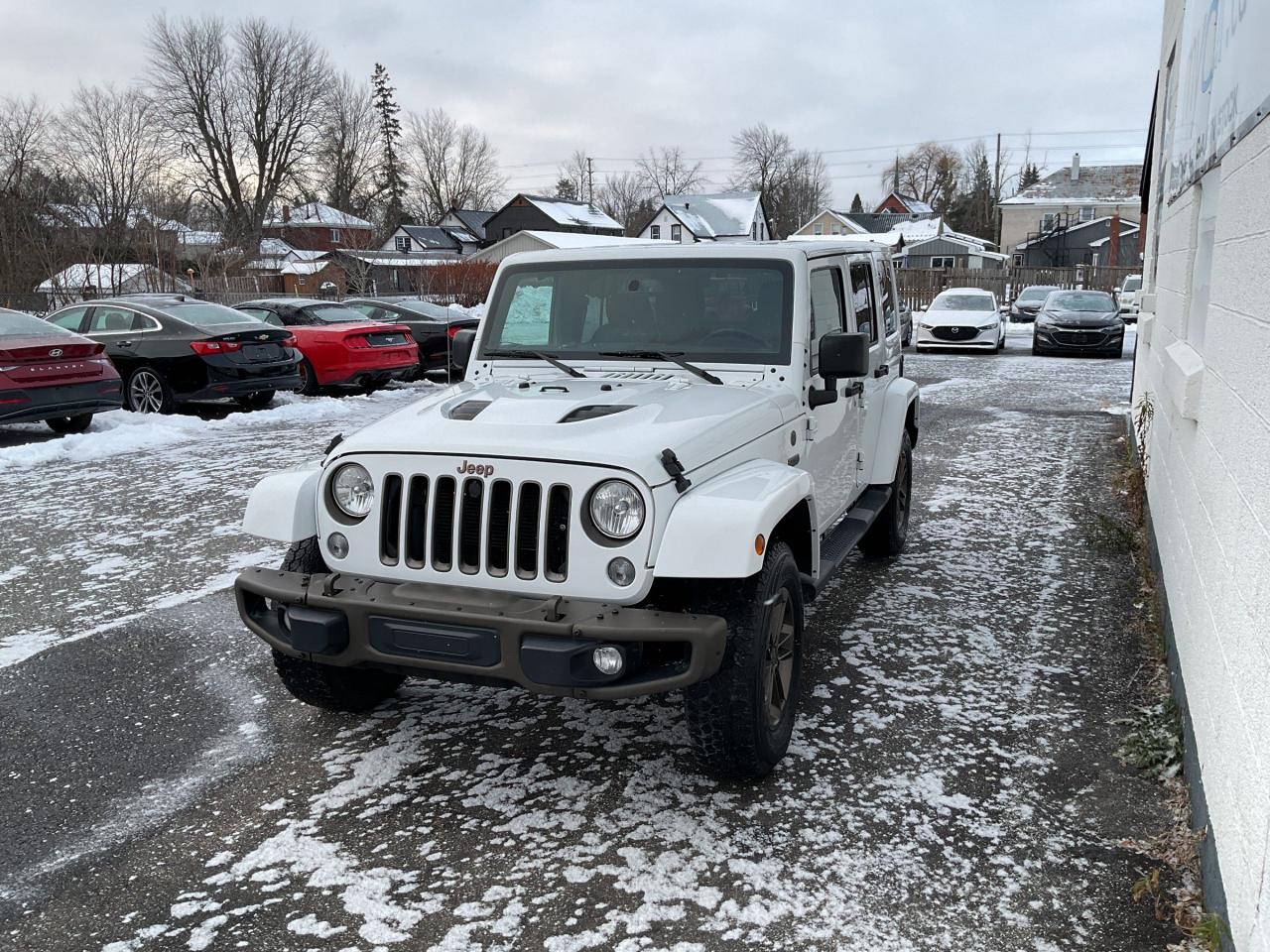 Used 2017 Jeep Wrangler Unlimited Sahara 3.6L SAHARA!!!!  HEATED SEATS. NAV. ALLOYS. A/C. CRUISE. PWR GROUP. TEST DRIVE TODAY!!! for sale in Kingston, ON