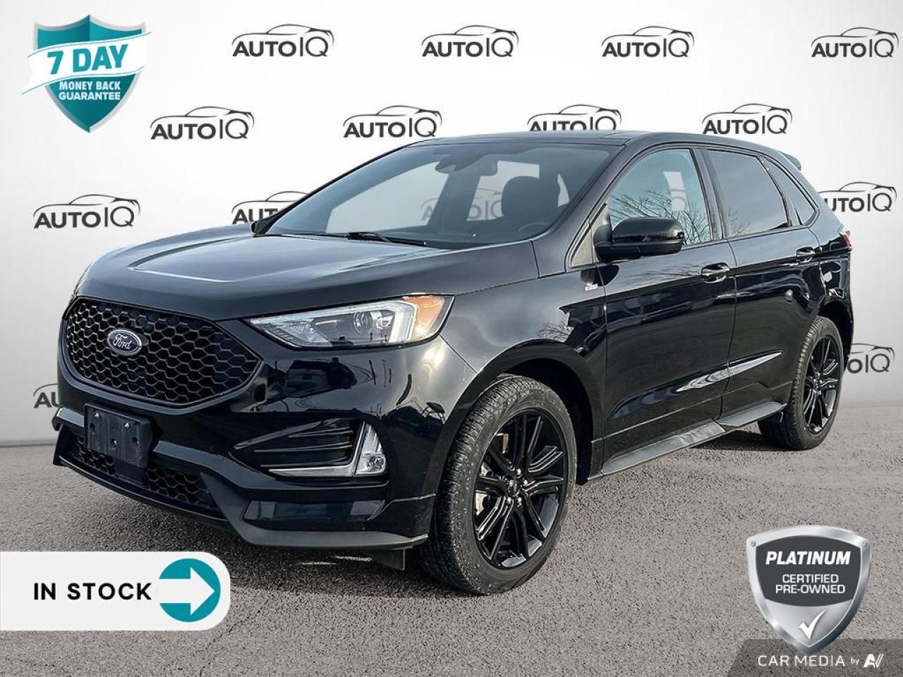 Used 2021 Ford Edge ST Line PANORAMIC MOONROOF | POWER LIFTGATE | HEATED SEATS for sale in Grimsby, ON