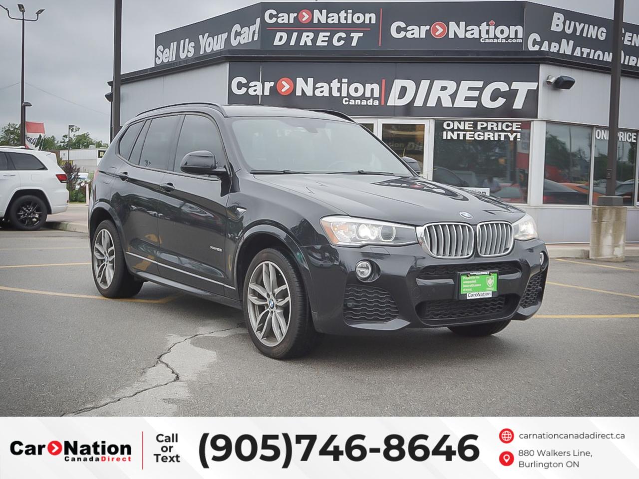 Used 2016 BMW X3 XDRIVE28I | AS-TRADED| PANO ROOF| BACK UP CAMERA for sale in Burlington, ON