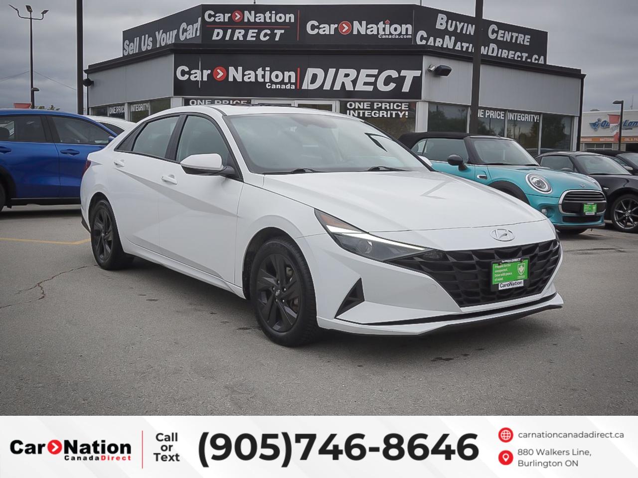 Used 2021 Hyundai Elantra PREFFERED | TOUCHSCREEN | SUNROOF | LANE DEPARTURE for sale in Burlington, ON