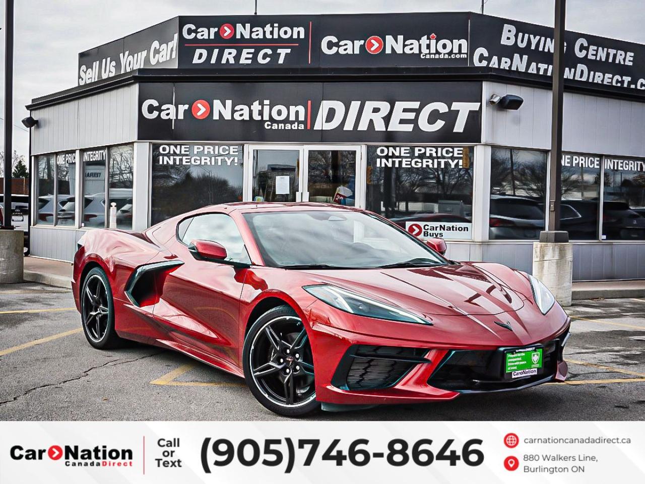 Used 2024 Chevrolet Corvette STINGRAY | LEATHER | NAVIGATION | ONLY 3,130KM! for sale in Burlington, ON