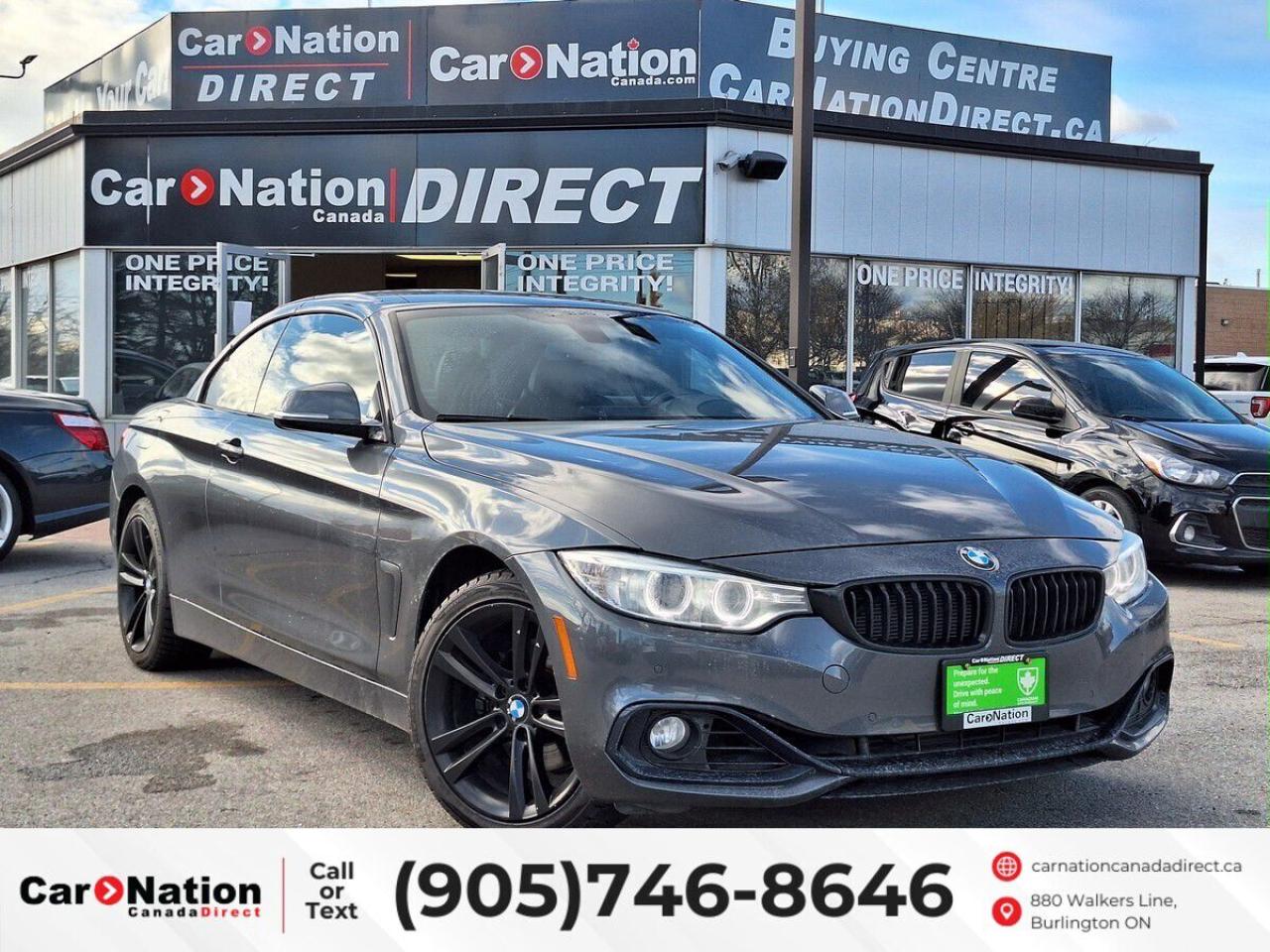 Used 2015 BMW 4 Series 428I | AWD | HARD TOP CONVERTIBLE | LEATHER | NAV for sale in Burlington, ON