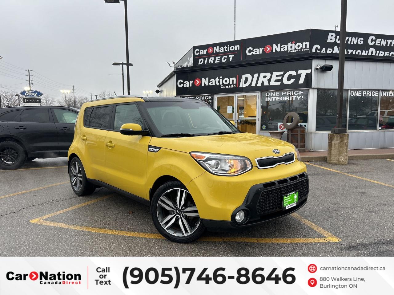 Used 2015 Kia Soul SX | LUXURY | LEATHER | PANO ROOF | NAVIGATION for sale in Burlington, ON