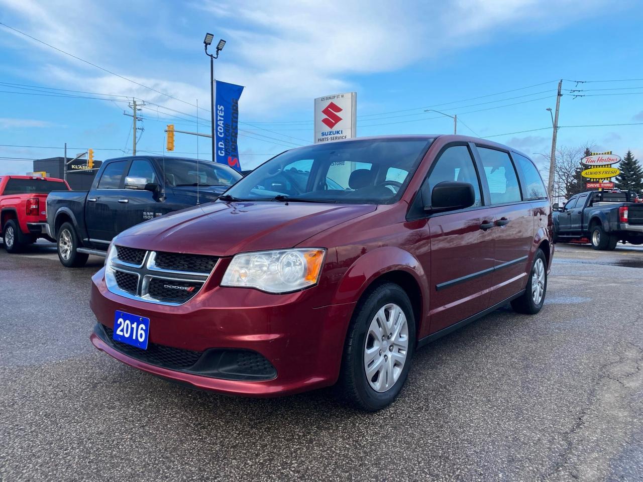 Used 2016 Dodge Grand Caravan Canada Value Package ~Bluetooth ~Keyless ~A/C for sale in Barrie, ON