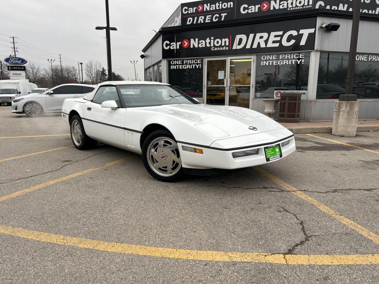 Used 1989 Chevrolet Corvette CONVERTIBLE | V8 | LEATHER | WOW ONLY 77,191KM! for sale in Burlington, ON