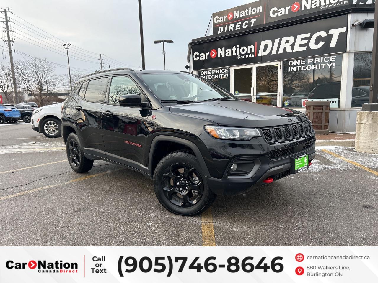 Used 2023 Jeep Compass TRAILHAWK | 4X4 | LEATHER | PANO ROOF | 10.1